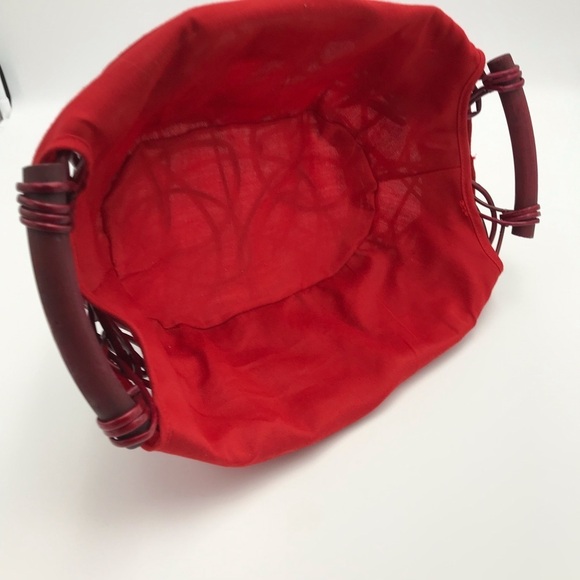 Red Holiday Basket - Picture 2 of 5